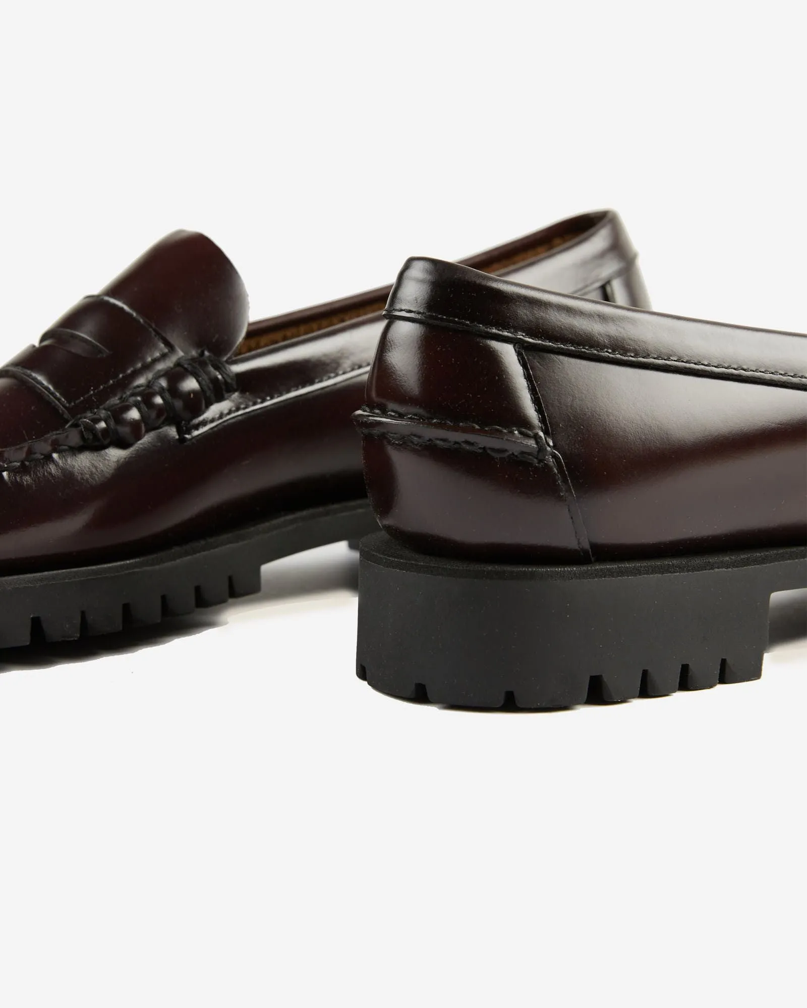 Dan Lug leather moccasins