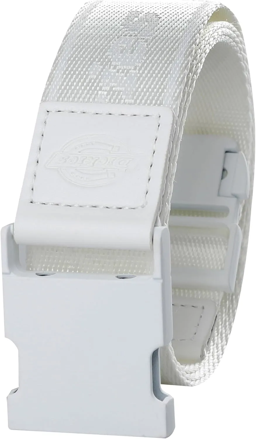 Dickies Women's Adjustable Fit Fabric Web Streetwear Belt with Speed Clip Buckle