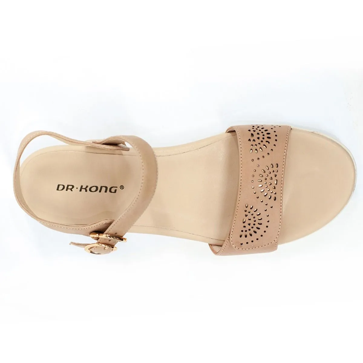 Dr Kong Kendra Light Beige Sandals