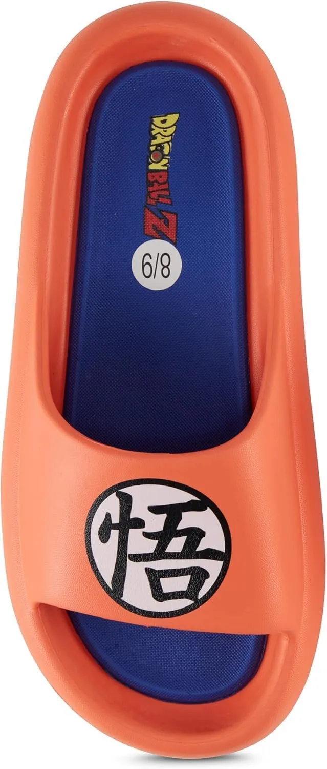 Dragon Ball Z Men's Slides Goku Vegeta Gohan Slip On Comfort Slides