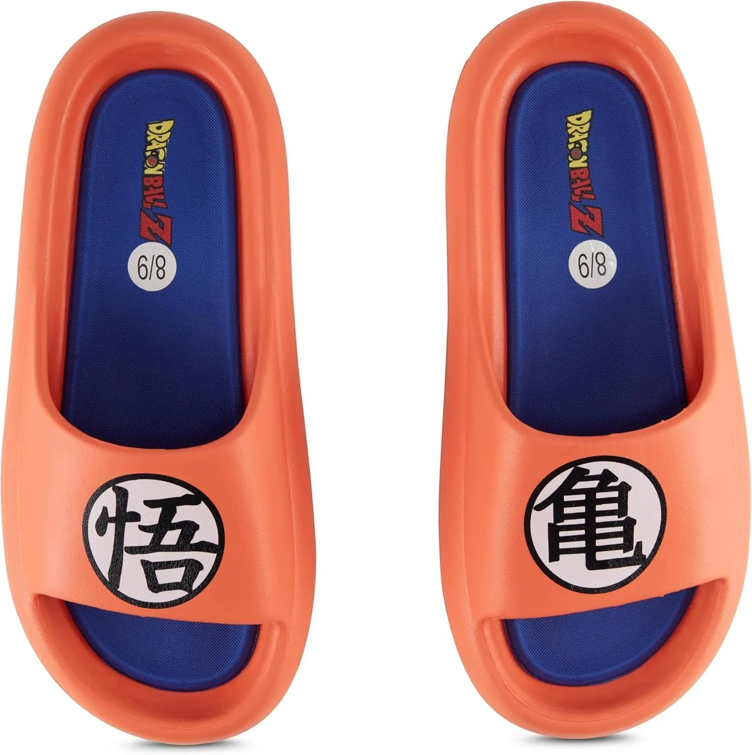Dragon Ball Z Men's Slides Goku Vegeta Gohan Slip On Comfort Slides