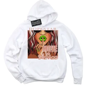 Dune Red 13s Sneaker Hoodie Move In Silence Graphic