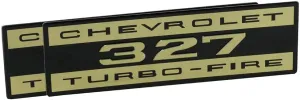 Eckler's 1962-1965 Corvette Valve Cover Decals Turbo-Fire 25-122387-1