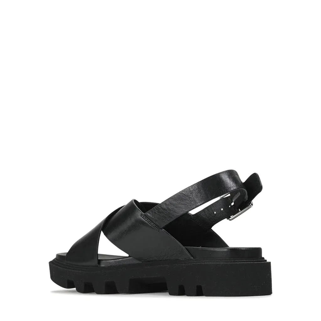 Eos Flighty Sandal in Black