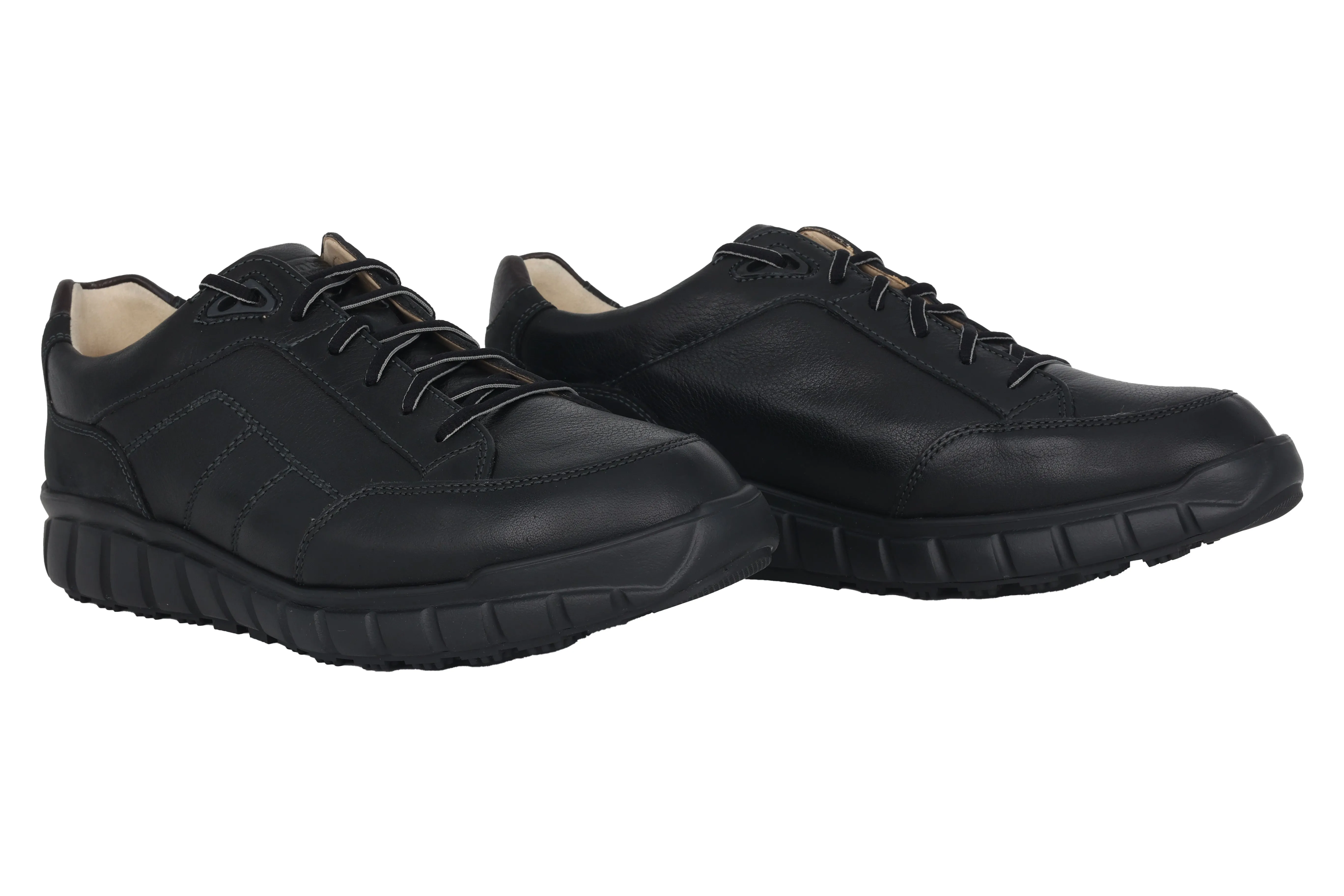 'Evo' men's wide fit (H) shoes - black