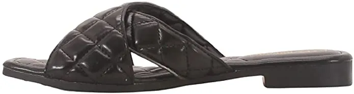 Exceptional Black) Robbin ALANIS Black Slip-On Classic Sandals Slide Cape (8, Comfort Limited-time offer