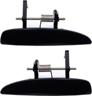 Exterior Outside Door Handles Replacement Car Compatible with 1994-2001 Honda Acura Integra Model Passenger Driver Side Outside Door Handle Assembly Repair Black Placement on Vehicle Left Right 2 PCS