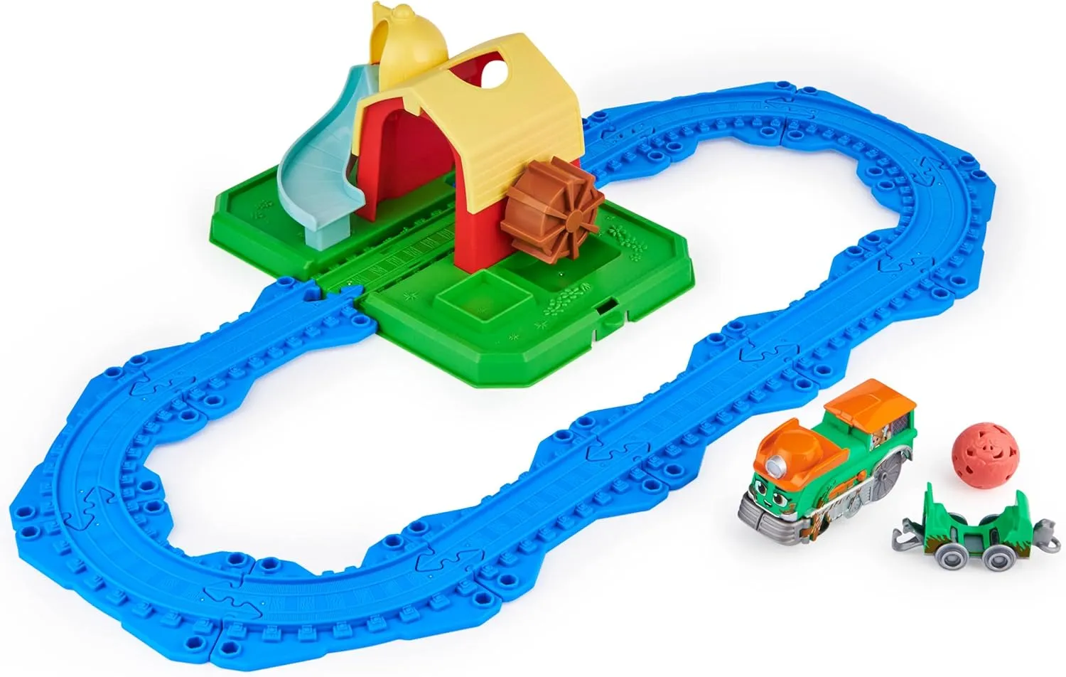 Farm Station Train Exclusive Peasant Train Superstar Pig Toy for Kids 3 