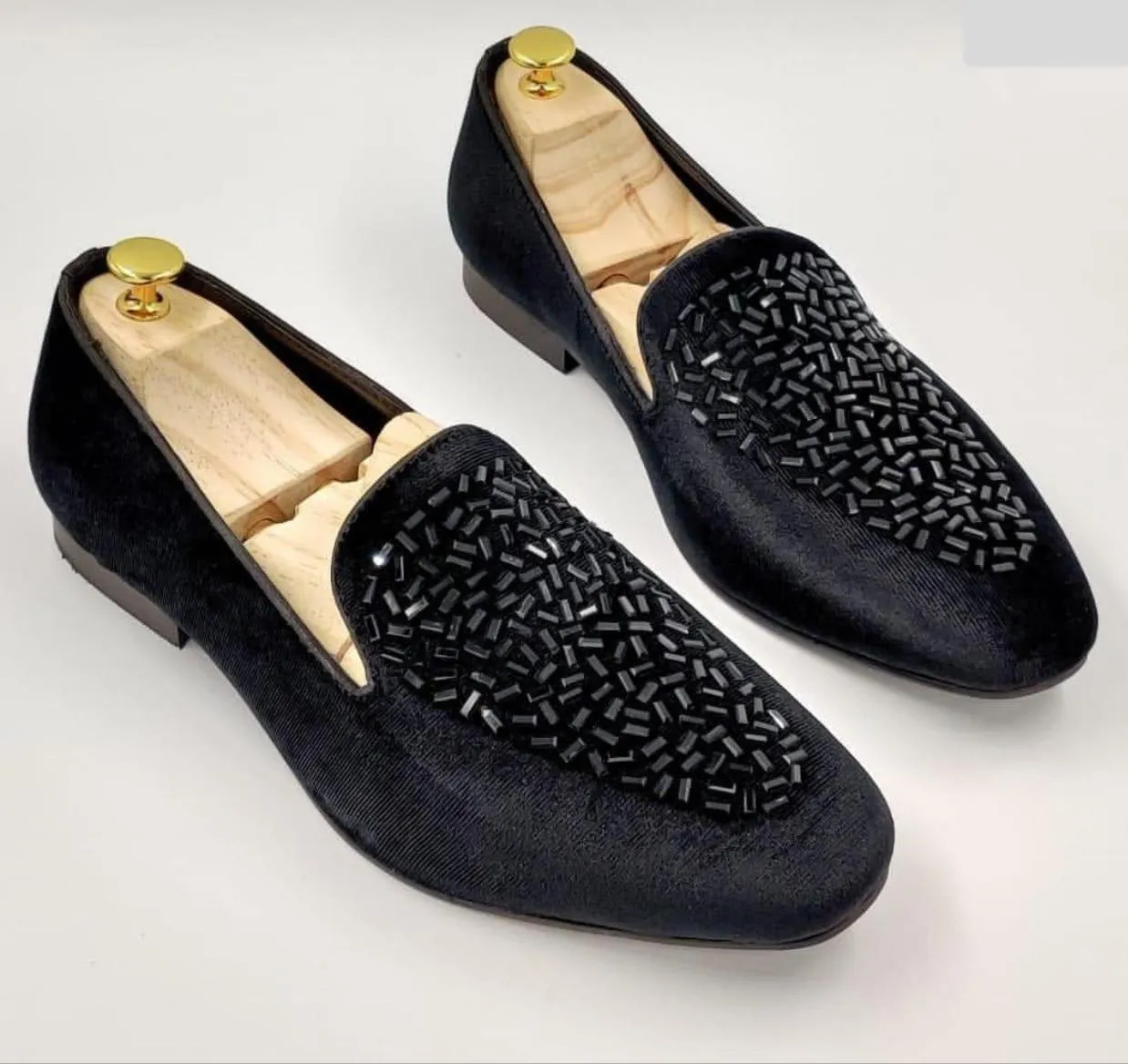 Fashion Wedding Revert Moccasins For Men's High Quality Slip On Flat Loafer-Unique and Classy