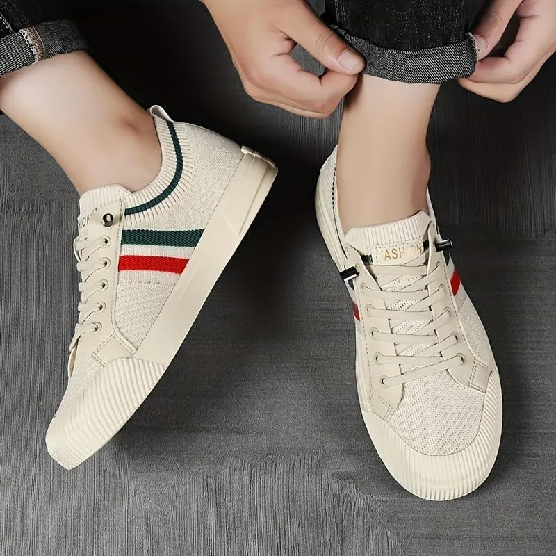 Fashion Woven Sneakers - Stylish Sneakers for Outdoor Lovers, All Seasons