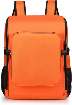First Aid Backpack Bag, Flood Control Emergency Backpack, Waterproof Fire Rescue Kit, Large Capacity Outdoor Tool Kit Rescue Package(Orange)