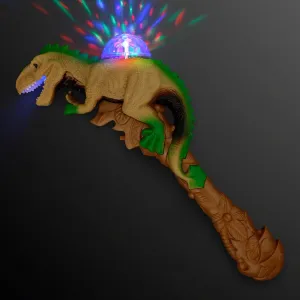 FlashingBlinkyLights Deluxe Dinosaur Projecting LED Light Up Wand