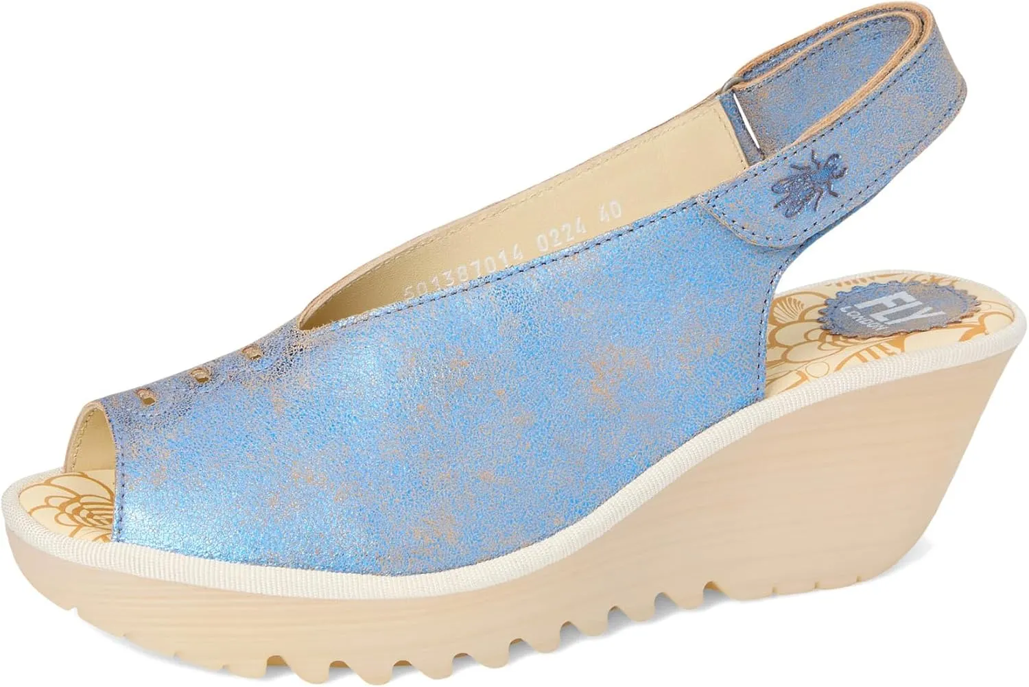 FLY London Women's Yeay387fly Wedge Sandal