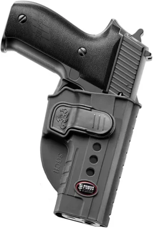 Fobus Sig Sauer 220, 226, 227 Belt Holster, Black, Right