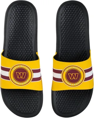 FOCO NFL Raised Stripe Slide Sandal