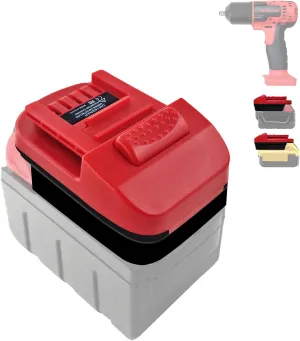 for Snap on 18V Adapter,for DeWalt 20V 60V &for Milwaukee M18 Lithium Battery Convert to for Snap on 18V CTB8185 CTB7185 CTB8187 Battery,Work for Snap on 18V Power Tool