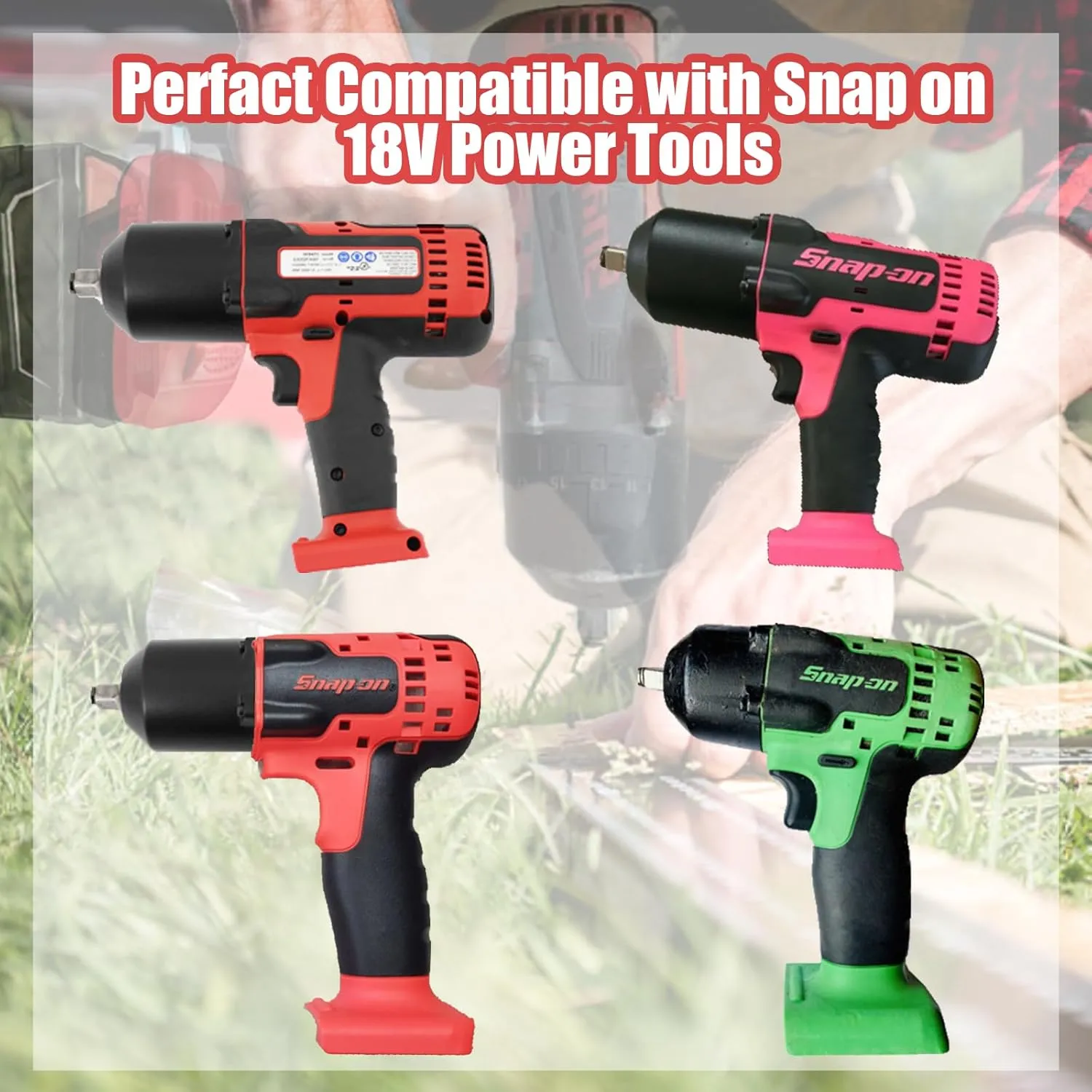 for Snap on 18V Adapter,for DeWalt 20V 60V &for Milwaukee M18 Lithium Battery Convert to for Snap on 18V CTB8185 CTB7185 CTB8187 Battery,Work for Snap on 18V Power Tool