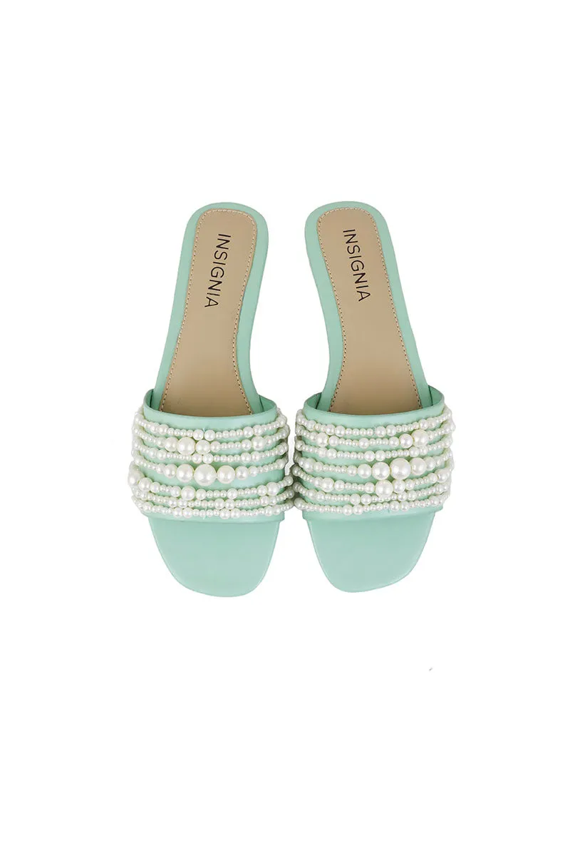 Formal Slip On i38537-Green