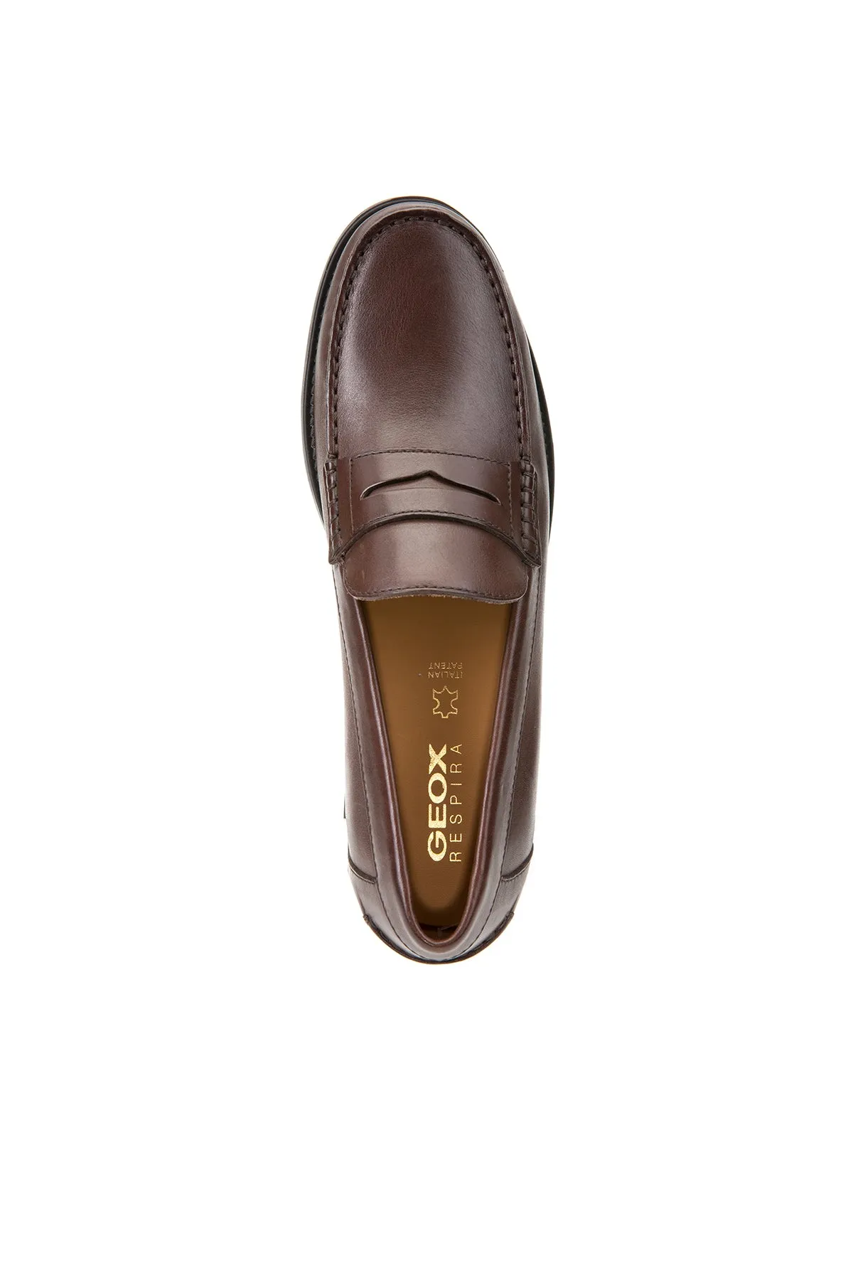 Geox Erkek Kahverengi New Damon Deri Loafer