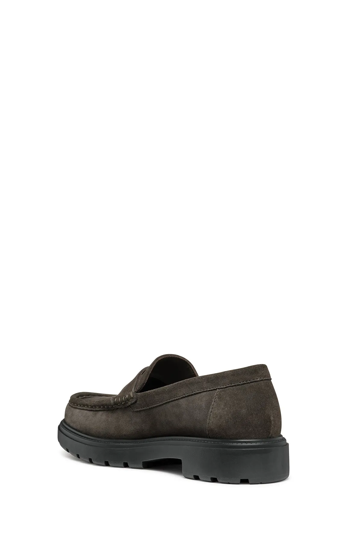 Geox Erkek Vizon  U Spherica Ec7 Süet Deri Maskülen Loafer