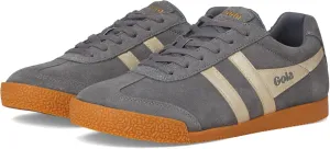 Gola Women's Harrier Mirror Sneaker, Ash/Gold/Gum, 6.5
