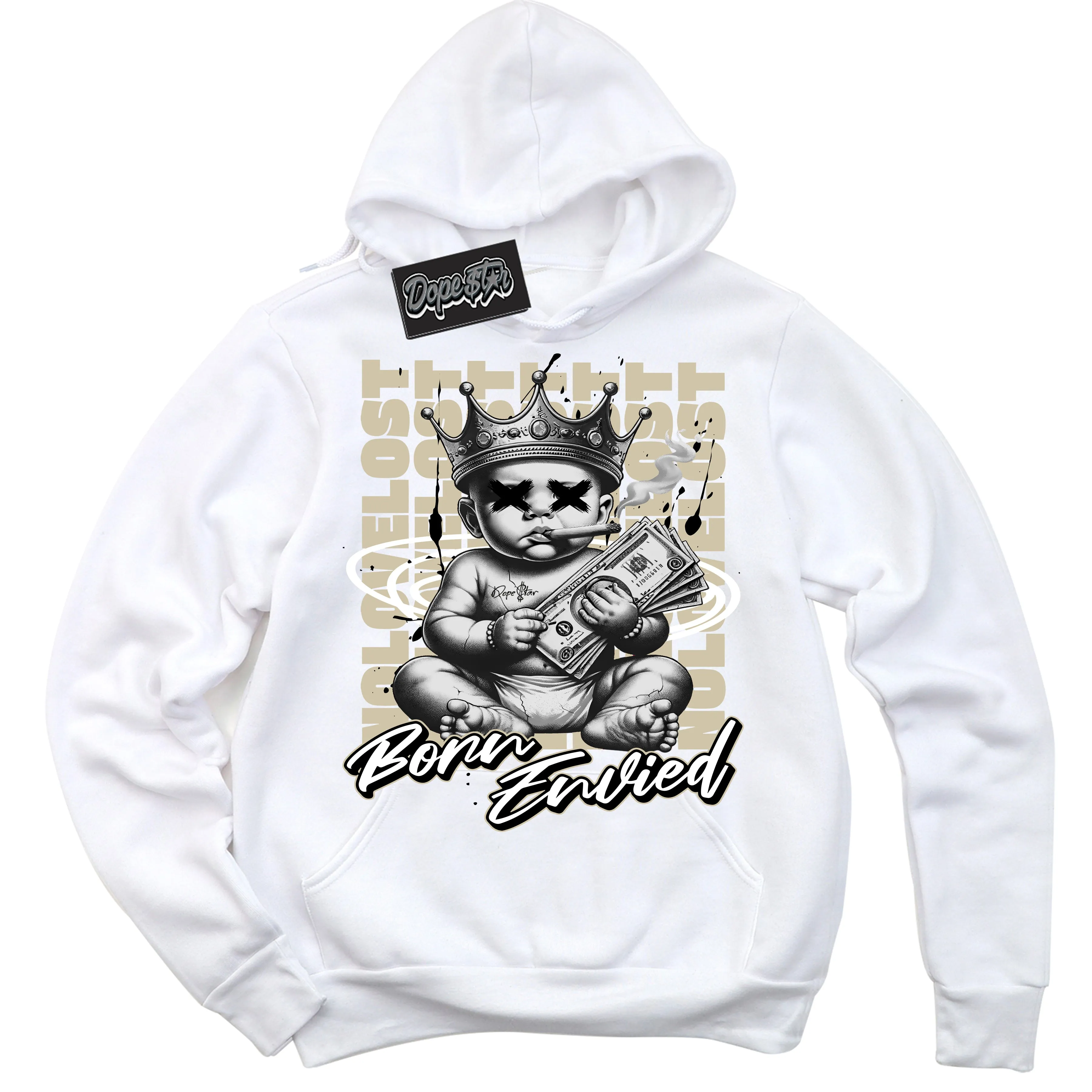Gratitude 11s Sneaker Hoodie Born Envied Graphic