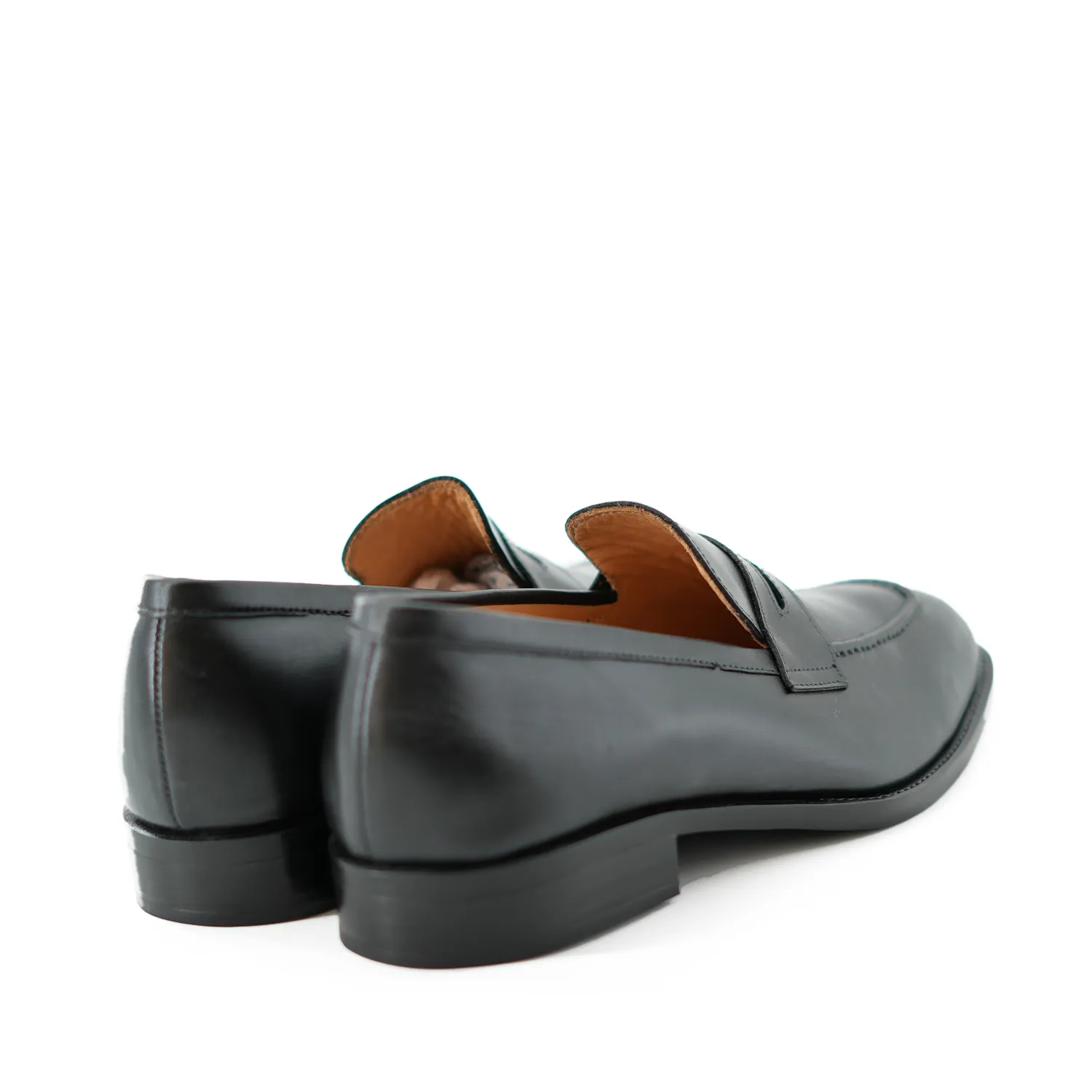 Handmade Moc-Toe Slip-On Full-Grain Leather Loafers