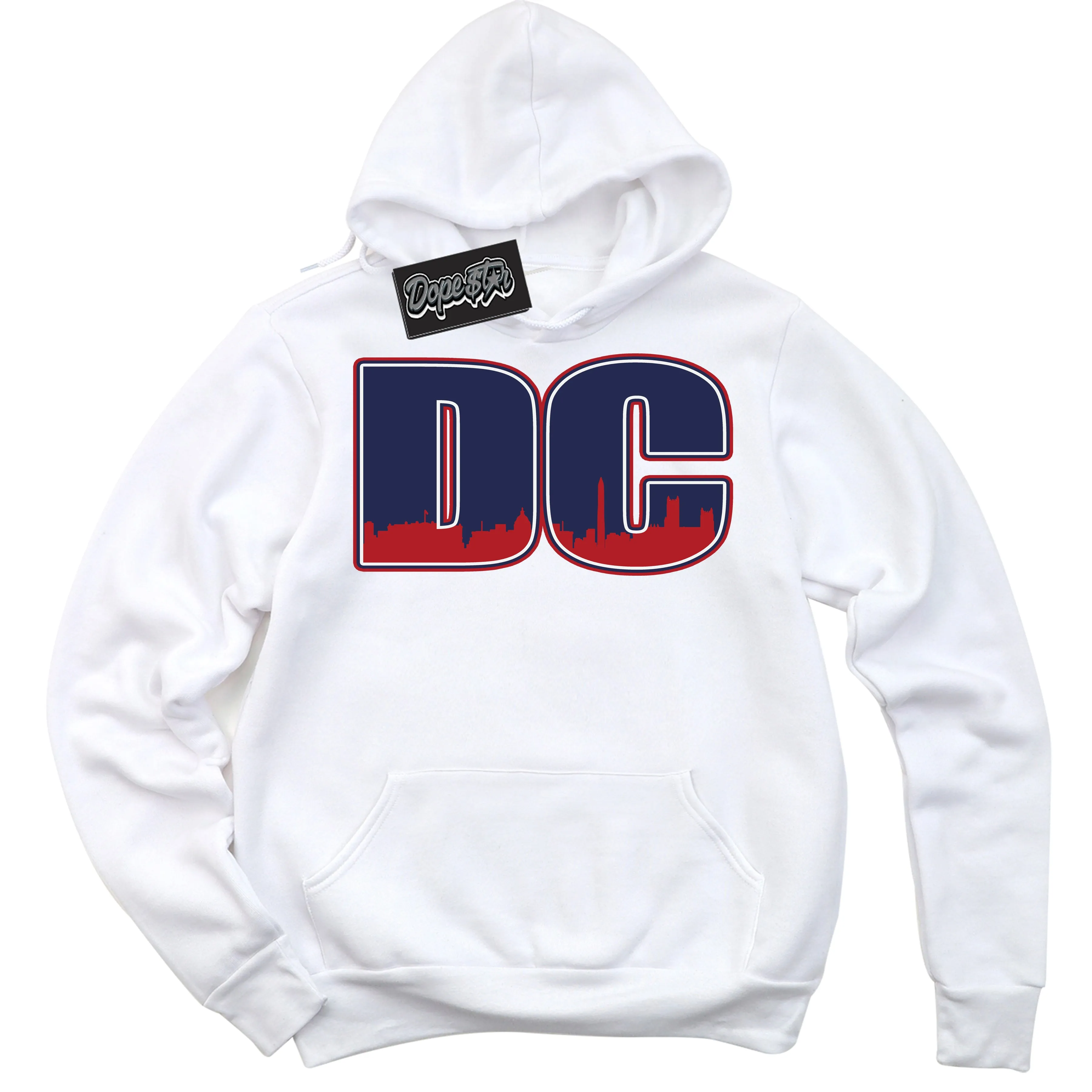 Howard University 1s Sneaker Hoodie DC Graphic