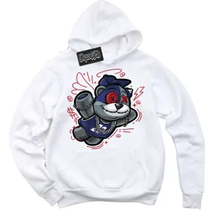 Howard University 1s Sneaker Hoodie Slam Dunk Bear Graphic