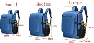IOCCIOBB First Aid Kit Bag, Empty Emergency First Aid Medical Backpacks Travel Rescue Bag,First Responder Storage Survival Trauma Emergency Backpack For Hiking Camping(A01,L)