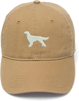 Irish Setter Embroidered Mens Baseball Cap Cotton Washed Baseball Hat