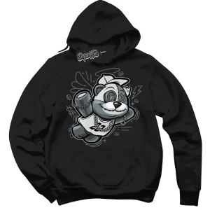 Iron Grey 1s Sneaker Hoodie Slam Dunk Bear Graphic
