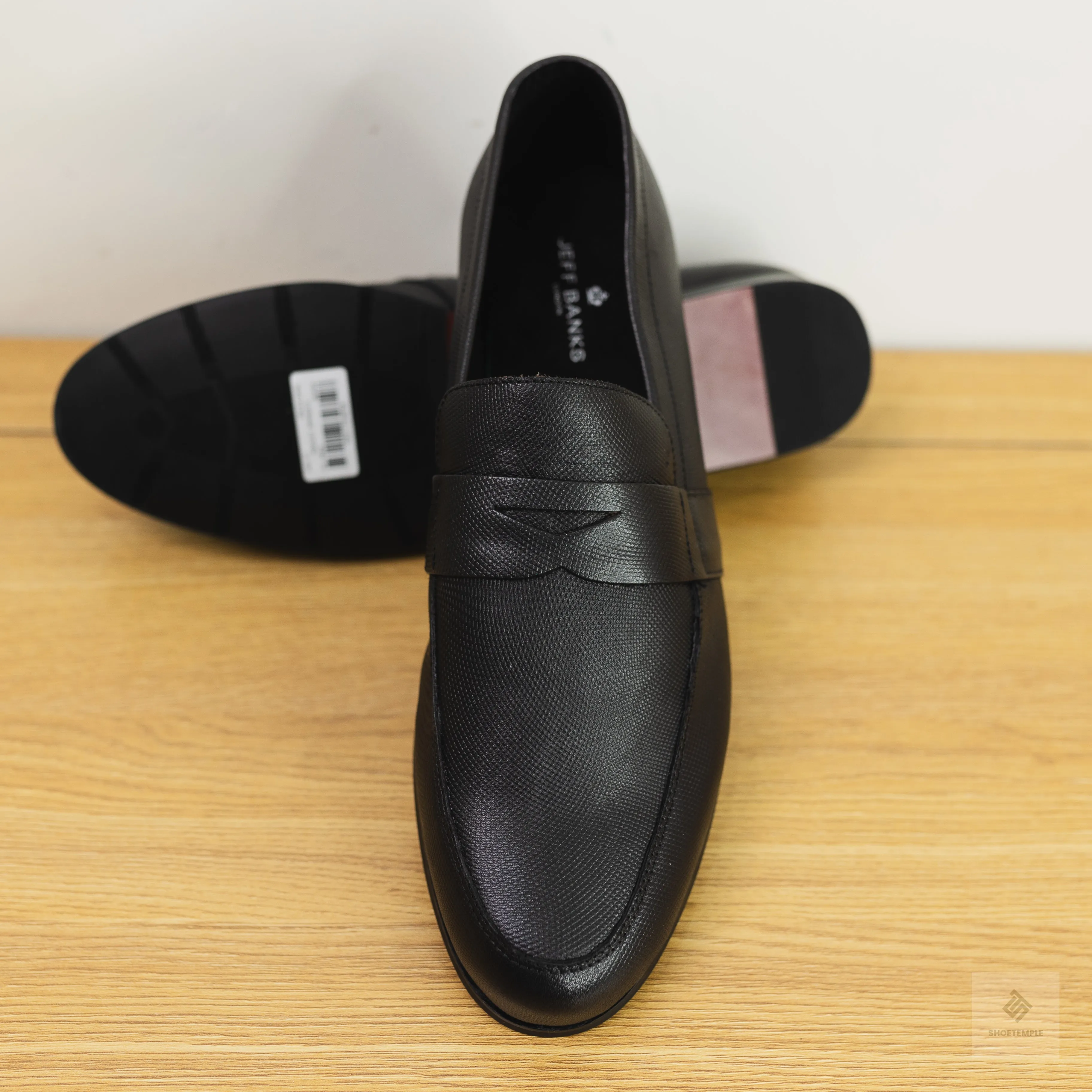 Jeff Banks Leather Penny Loafers