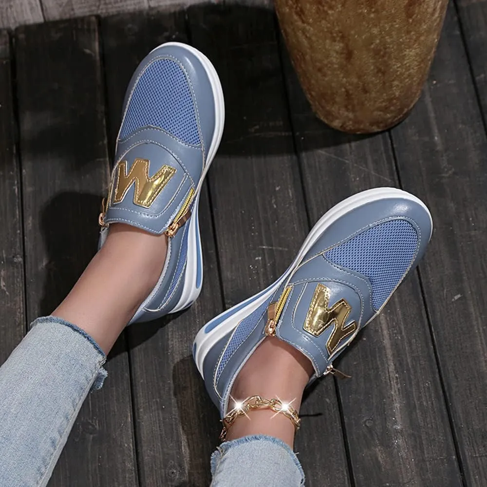 JITUUE Women's Memory Foam Slip On Fashion Sneakers Comfort Fall Shoes Loafers Shoes
