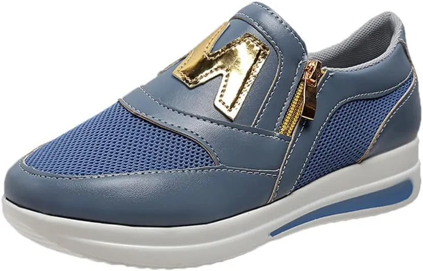 JITUUE Women's Memory Foam Slip On Fashion Sneakers Comfort Fall Shoes Loafers Shoes