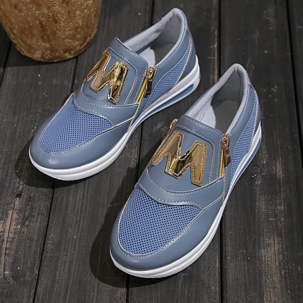 JITUUE Women's Memory Foam Slip On Fashion Sneakers Comfort Fall Shoes Loafers Shoes