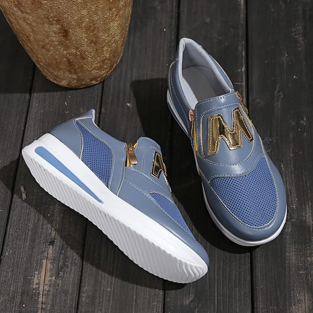 JITUUE Women's Memory Foam Slip On Fashion Sneakers Comfort Fall Shoes Loafers Shoes