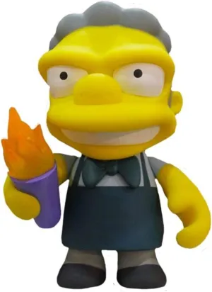 Kidrobot The Simpsons Flaming Moe Medium Figure Standard