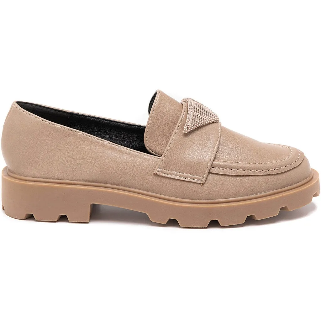 Kikka Dame loafers 8021 - Kaki