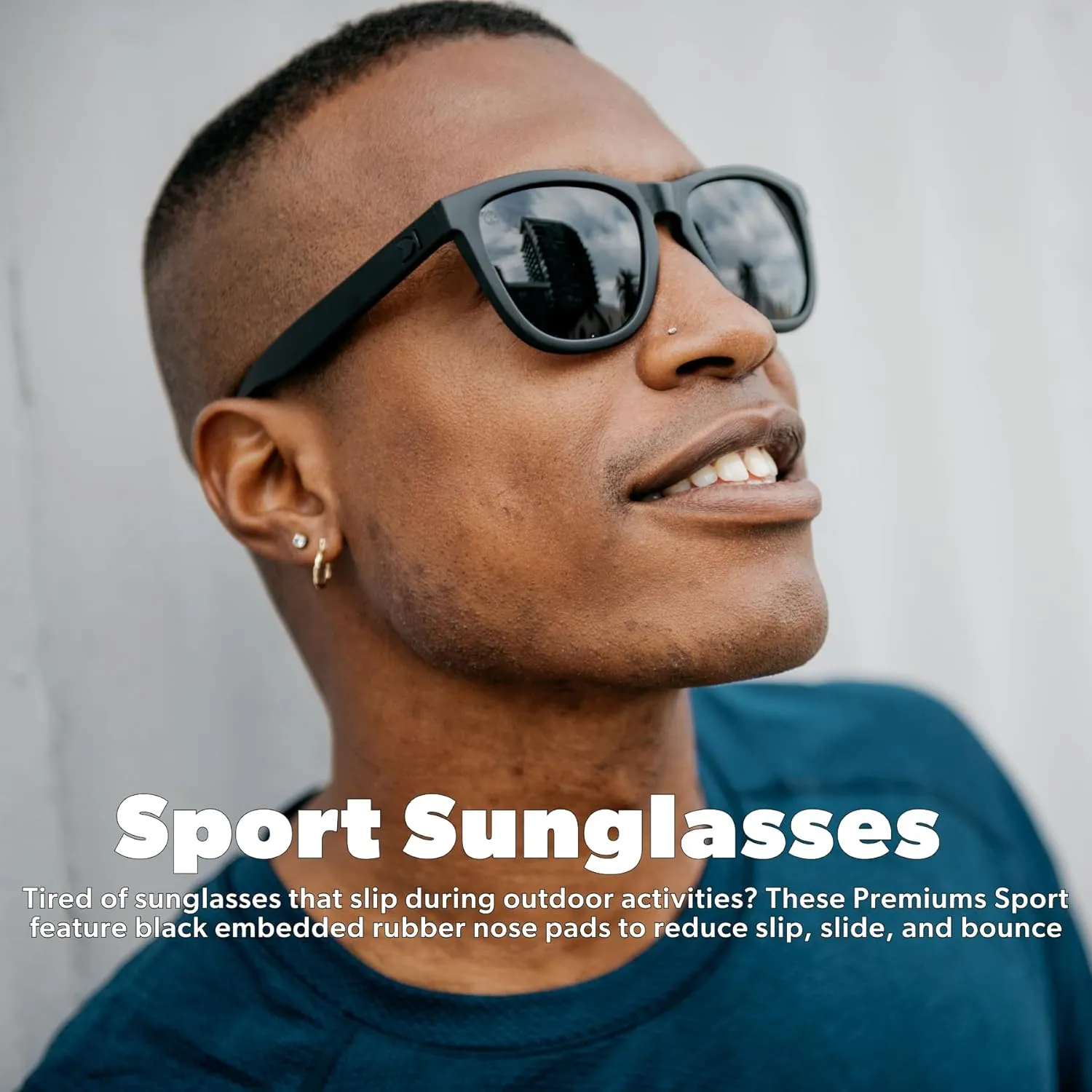 Knockaround Premiums and Sport Polarized Sunglasses for Men & Women - Impact Resistant Lenses & Full UV400 Protection