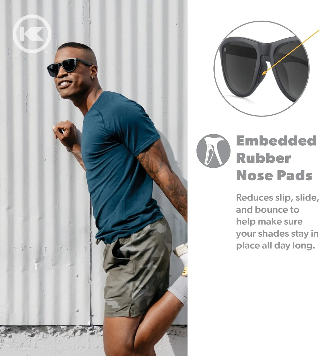 Knockaround Premiums and Sport Polarized Sunglasses for Men & Women - Impact Resistant Lenses & Full UV400 Protection