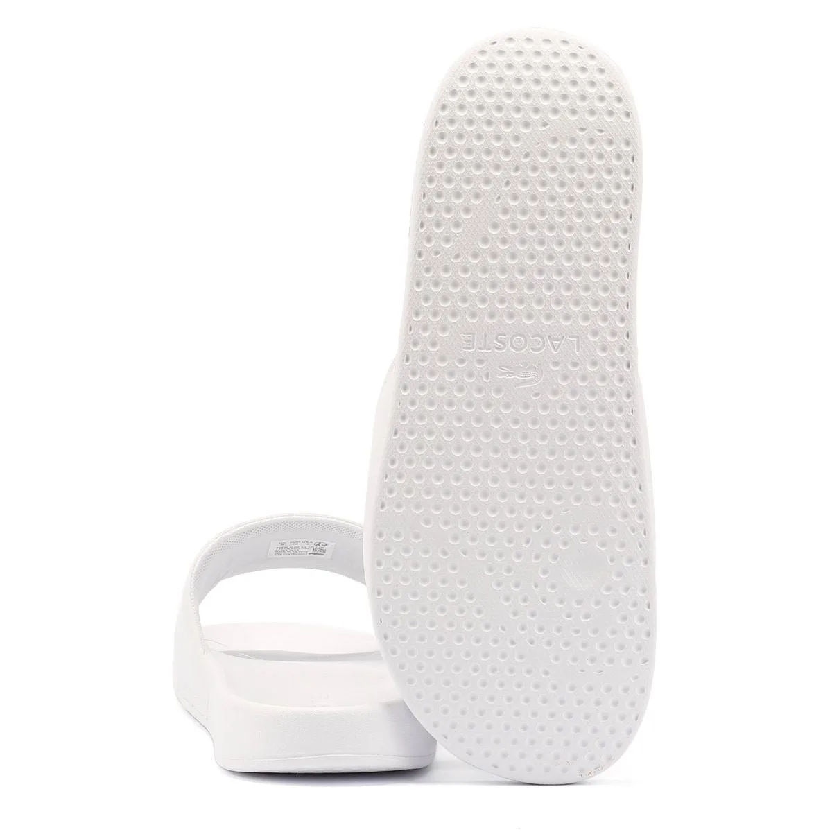 Lacoste Serve Slide 0.0 Men's White Slides