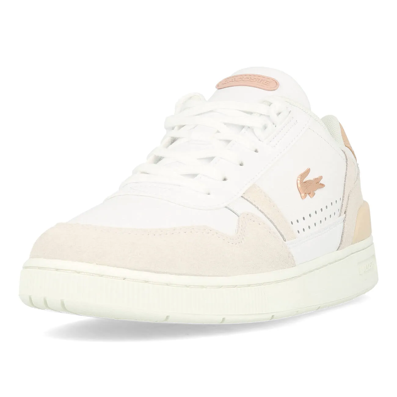Lacoste T-Clip 222 6 SFA Damen White Light Pink