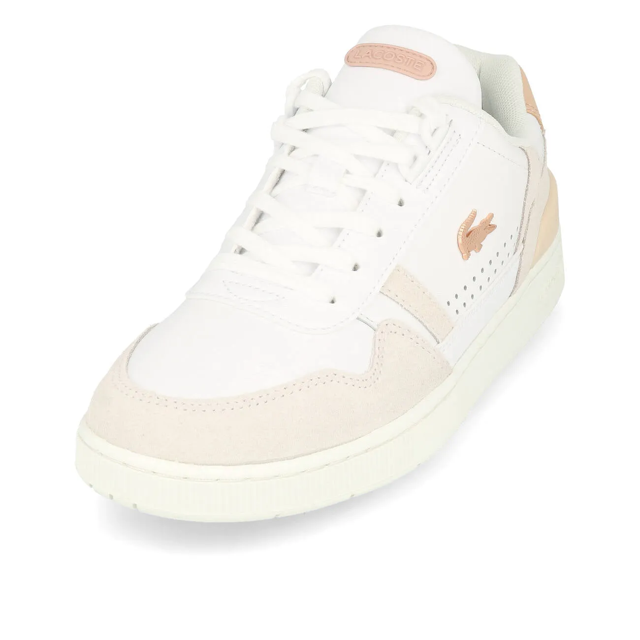 Lacoste T-Clip 222 6 SFA Damen White Light Pink
