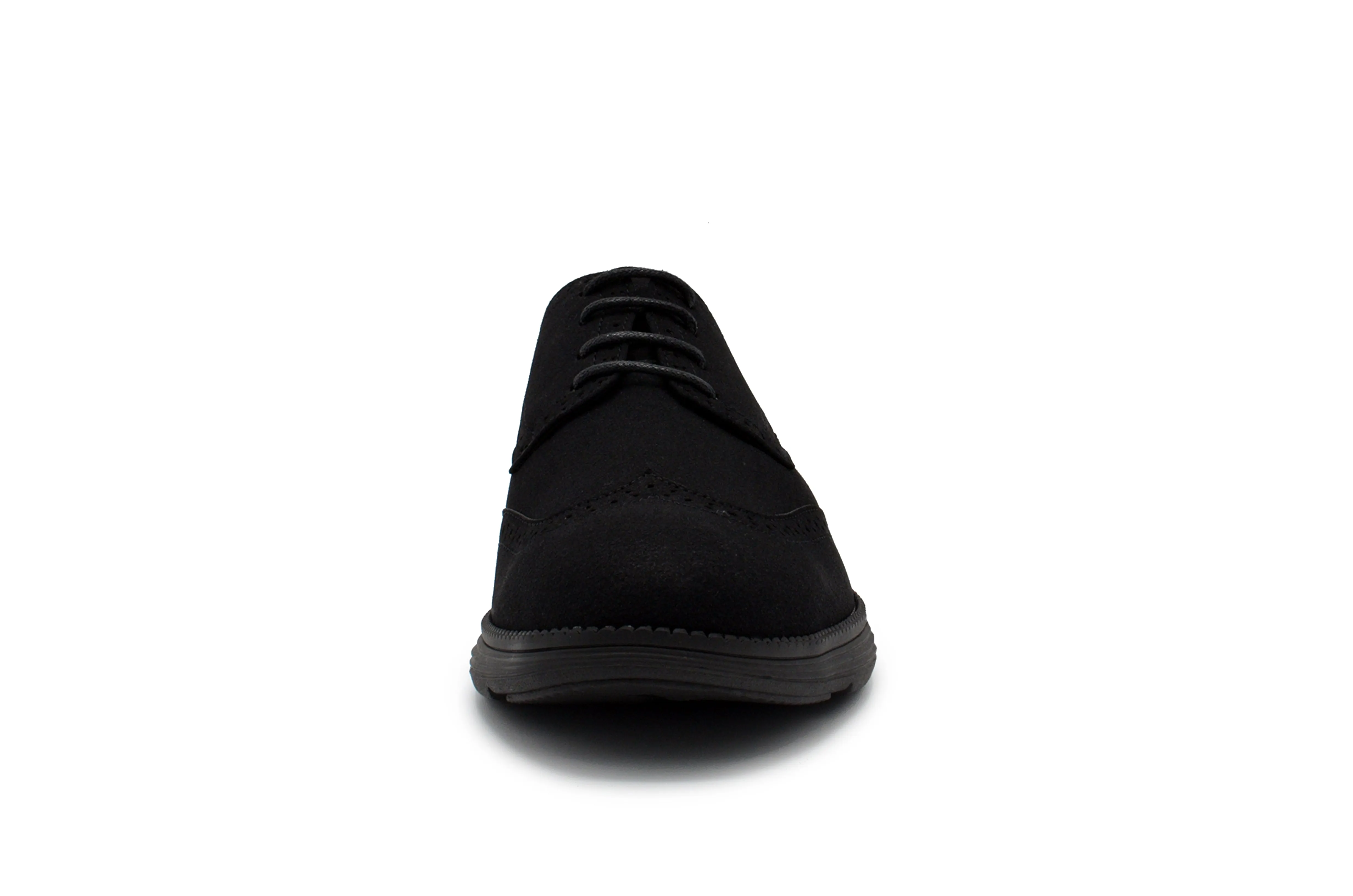 Lark Wingtip Oxford Shoes - Black