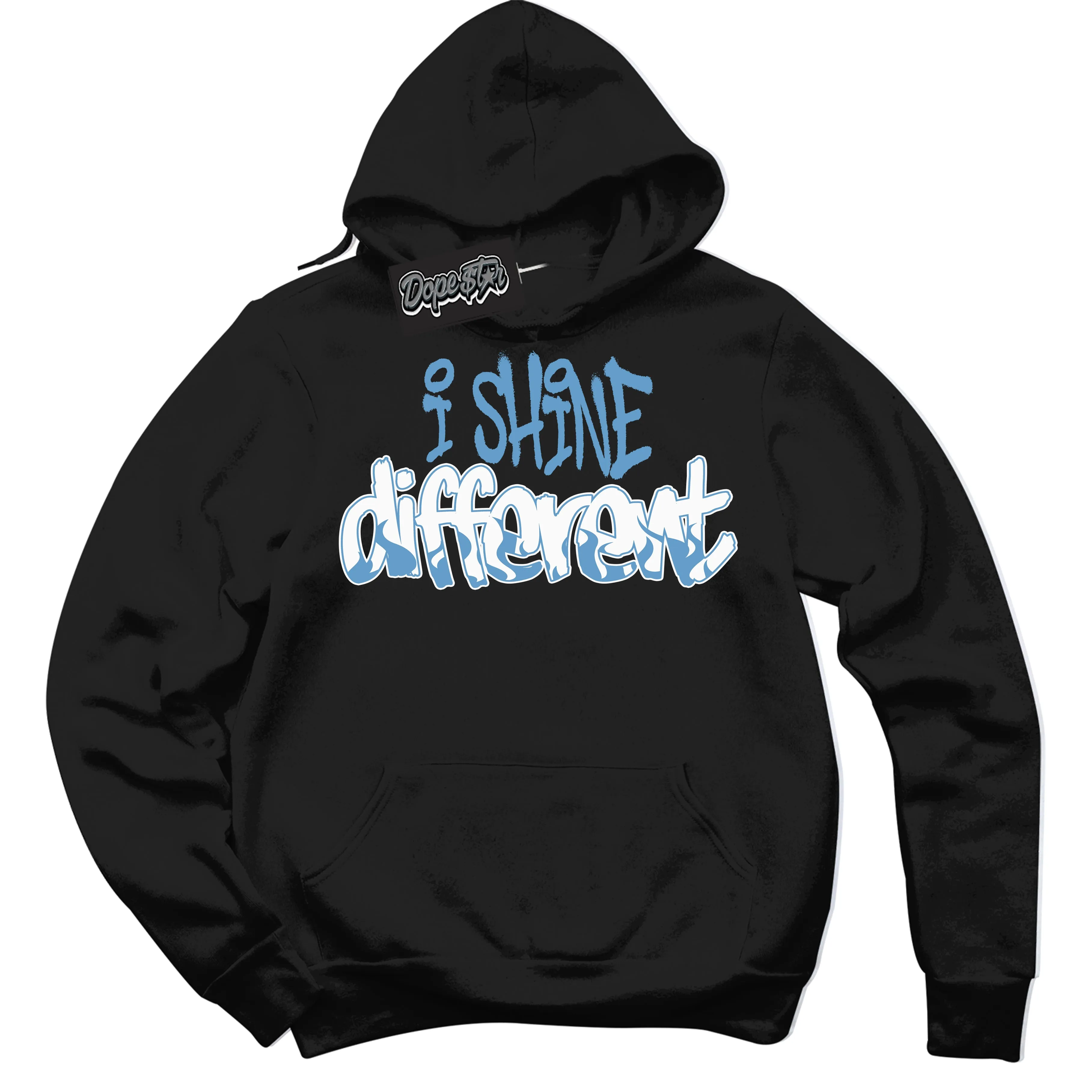 Legend Blue 1s Sneaker Hoodie I Shine Different Graphic