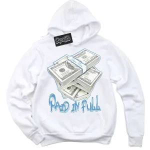 Legend Blue 1s Sneaker Hoodie Paid In Full Graphic