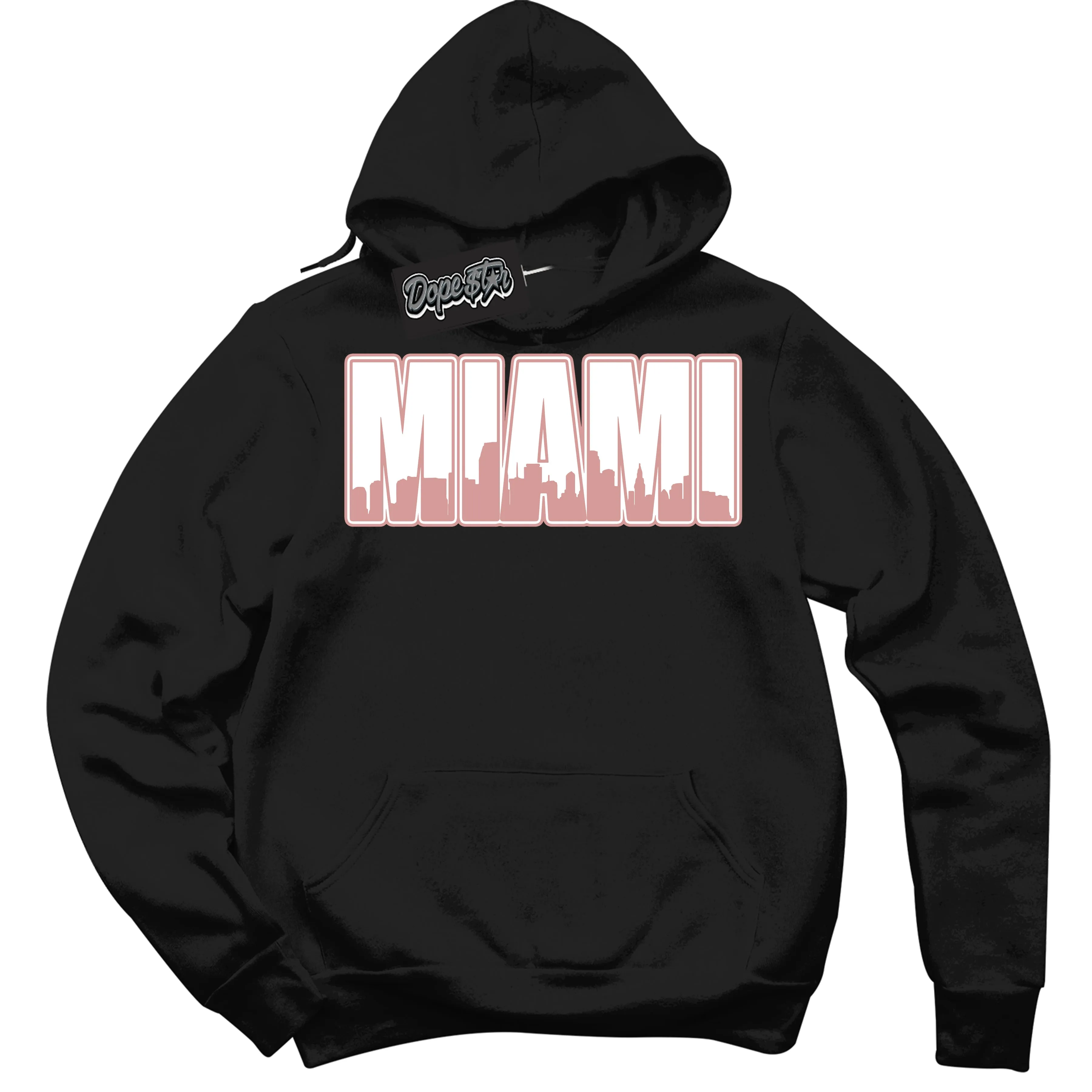 Legend Pink 1s Sneaker Hoodie Miami Graphic