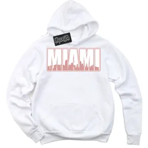 Legend Pink 1s Sneaker Hoodie Miami Graphic