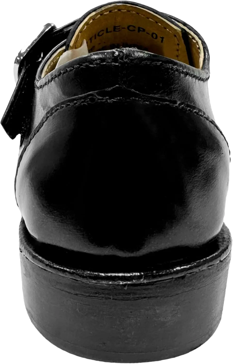 LIBERTYZENO Boys Animal Print Genuine Leather Kids Lace Up Oxford Dress Shoes for Prom Graduation